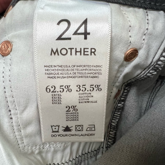 Mother The Looker Jeans A Kingdom Of Dreams Snake Print Low Rise Womens Size 24 - Picture 9 of 11